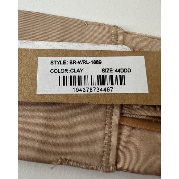 Skims Bra Fits Everybody 44DDD Clay New - Picture 3 of 5